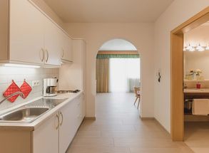 Residence Sissi Urlaub Wohnen Appartement Typ Charme Küche Badezimmer